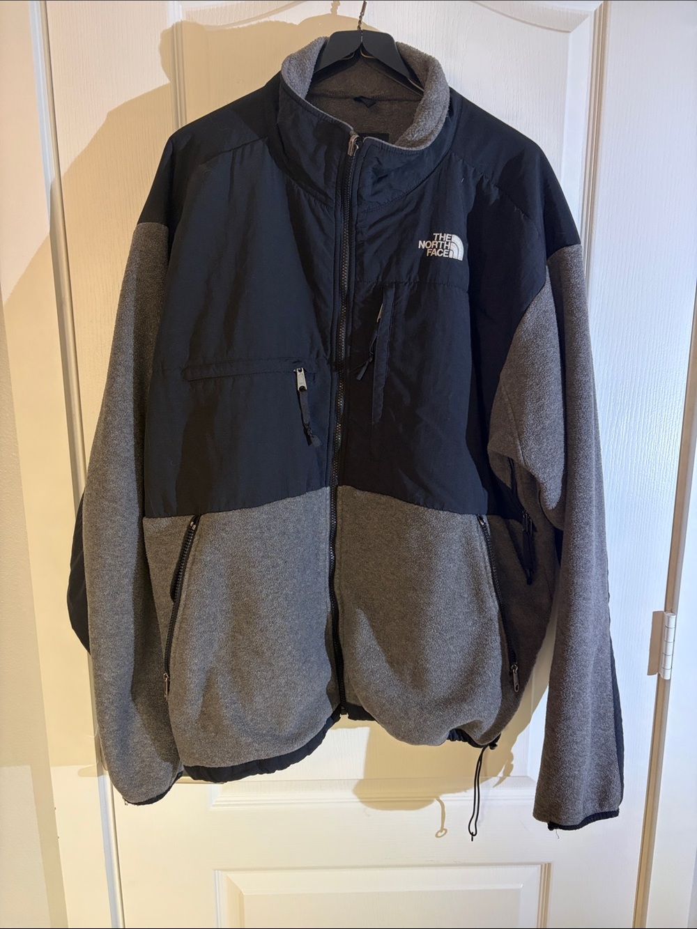The North Face Men's Black and Gray Performance Fleece Jacket